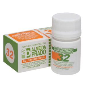 Complexo Homeopático Almeida Prado Numero 32 Com 60 Comprimidos