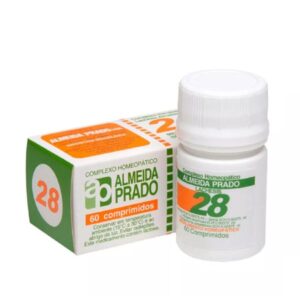 Complexo Homeopático Almeida Prado Numero 28 Com 60 Comprimidos