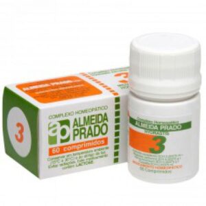 Complexo Homeopático Almeida Prado Numero 3 Com 60 Comprimidos