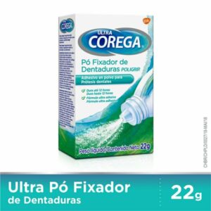 Fixador de Dentadura Corega Ultra em Pó Com 22g