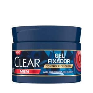 Gel Fixador Capilar Clear Men Controle de Caspa Com 300g