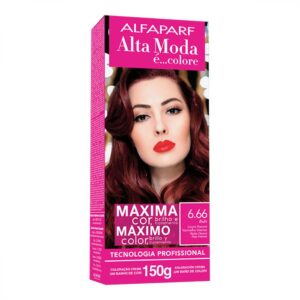 Tintura Altamoda 6.66 Louro Escuro Vermelho Intenso