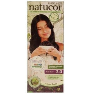 Tintura Natucor 2.0 Kit Preto Suave Amora