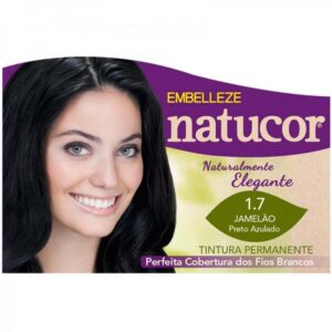Tintura Natucor 1.7 Kit Preto Azulado Jamelao