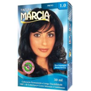 Tintura Marcia 1.0 Preto Com 30ml