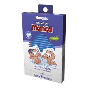 Hastes Flexíveis Turma da Mônica Com 75 Unidades