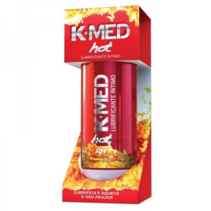 Gel Lubrificante Íntimo K-Med Hot Com 200g