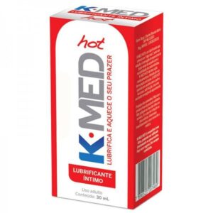 Gel Lubrificante Íntimo K-Med Hot Com 30ml Cimed