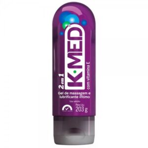 Gel Lubrificante Íntimo K-MED 2 em 1 Com 203g