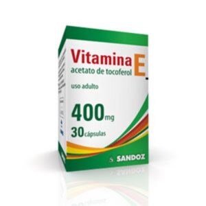 Vitamin E 400mg Com 30 Cápsulas Natulab