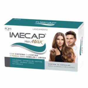 Suplemento Alimentar Imecap Hair Max Com 30 Cápsulas