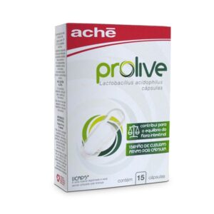 Suplemento Probiótico Prolive Com 15 Cápsulas Ache