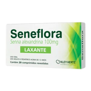 Seneflora 100mg Com 20 Comprimidos Kley Hertz