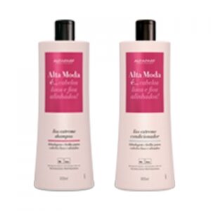 Kit Shampoo e Condicionador Alta Moda Liss Extreme Com 300ml