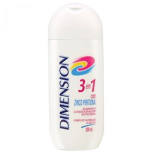 Shampoo Dimension 3 em 1 Cabelos Normais a Secos Com 200ml