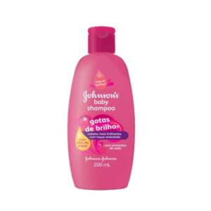 Shampoo Johnsons Baby Gotas de Brilho Com 200ml