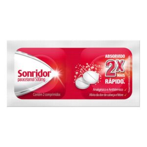 Sonridor 500mg Com 2 Comprimidos Efervescentes Glaxosmithkline