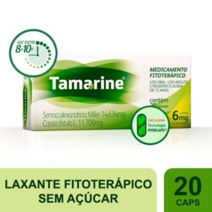 15363712943-f9c1f1c5e20784531ff5539fb0ff49ff.jpg Tamarine 6mg Com 20 Cápsulas Cosmed
