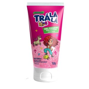 Gel Fixador Capilar Trá Lá Lá Kids Com Glitter Com 150g
