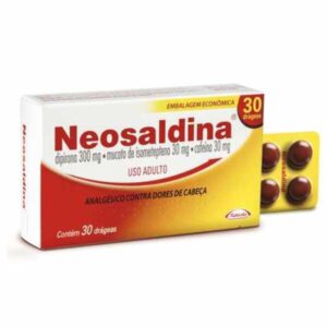 Neosaldina Com 30 Drágeas Cosmed
