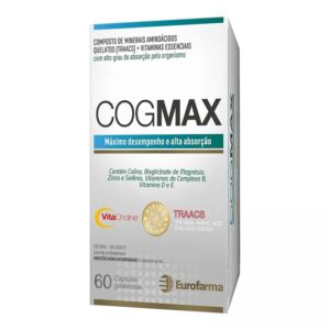 Suplemento Vitamínico Cogmax Com 60 Cápsulas Eurofarma