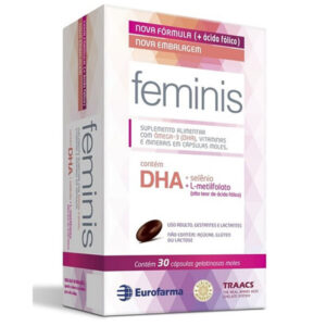 Suplemento Alimentar Feminis DHA Com 30 Cápsulas Eurofarma