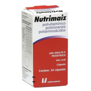 Nutrimaiz SM Com 24 Cápsulas Gelatinosas União Quimica