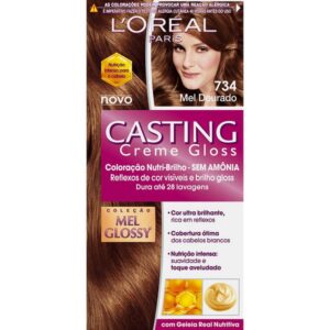 Tintura Casting Creme Gloss 734 Mel Dourado