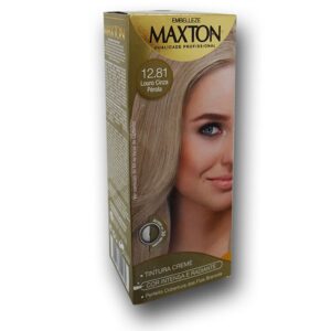Tintura Maxton 12.81 Louro Cinza Perola