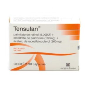 Tensulan Com 30 Cápsulas Gelatinosas Marjan