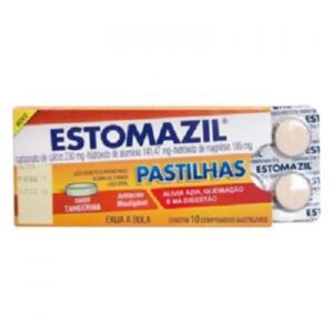 Estomazil Pastilhas Tangerina Com 250 Comprimidos Mastigáveis Cosmed