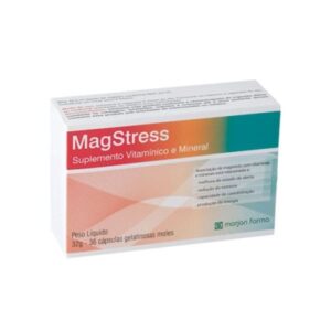 Suplemento Vitamínico Magstress Com 36 Cápsulas
