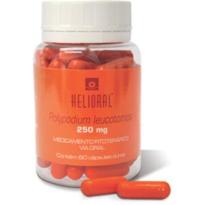 Helioral Polypodium Leucotomos 250mg Com 60 Cápsulas