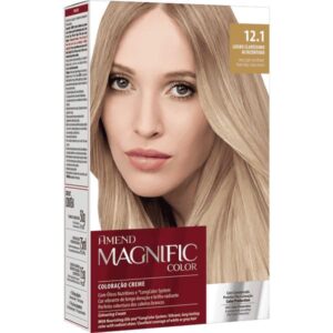Tintura Amend Magnific Color 12.1 Louro Claro Acinzentado