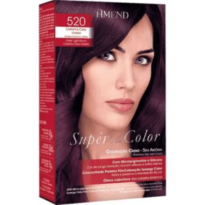 Tintura Amend Superia 520 Castanho Claro Violeta