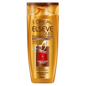 Shampoo Loreal Elseve Óleo Extraordinário Nutrição Intensa Com 200ml