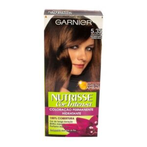 Tintura Garnier Nutrisse 5.35 Castanho Claro Dourado Acaju