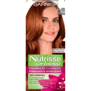 Tintura Garnier Nutrisse 6.46 Vermelho Cobre Intenso