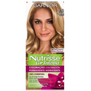 Tintura Garnier Nutrisse 8.0 Louro Claro