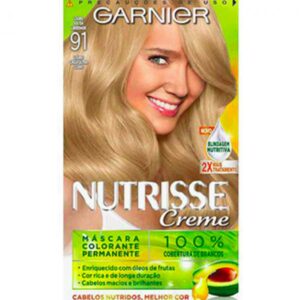 Tintura Garnier Nutrisse 91 Louro Sol da Liberdade