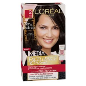 Tintura Loreal Imédia Excellence 2 Preto Clássico