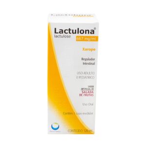 Lactulona 667mg/ml Xarope Sabor Salada de Frutas Com 120ml Daiichi Sankyo
