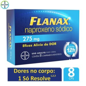 Flanax 275mg Com 8 Comprimidos Bayer