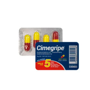 Cimegripe Com 4 Capsulas Cimed