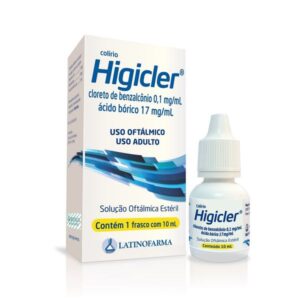 15363716171-eeaad30d40935e48ef5105d0fb693e8b-1.jpg Higicler 0,1mg/ml + 17mg/ml Solução Oftalmica Gotas Com 10ml Cristália