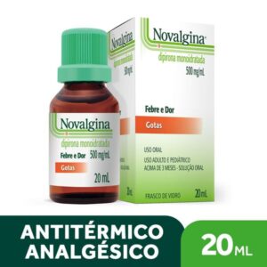 Novalgina 500mg/ml Solução Oral Gotas Com 20ml Sanofi Medley