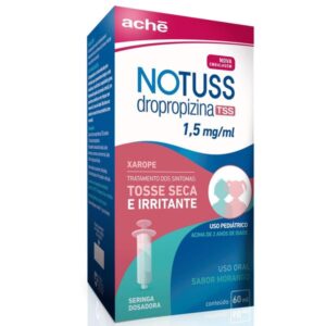 Notuss TSS 1,5mg/ml Xarope Com 120ml Aché