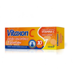 Vitaxon C 1g Sabor Laranja Com 10 Comprimidos Efervescentes Mdcpharma