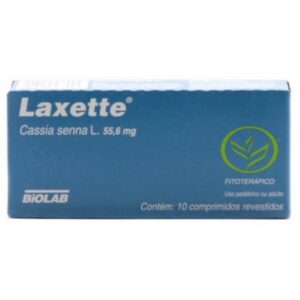 Laxette 55,6mg Com 10 Comprimidos Biolab Sanus