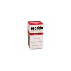 Escabin 0,2mg/ml Shampoo Com 100ml Cosmed